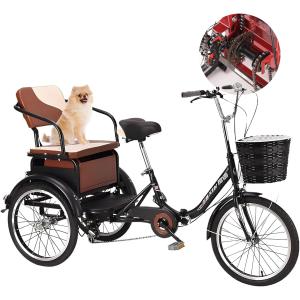 三輪自転車 大人用 折りたたみ 高齢者向け シ...の詳細画像2