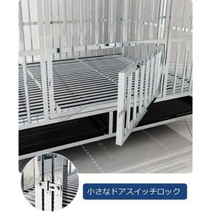 大型犬ケージステンレス犬用ケージショップ向け頑...の詳細画像3