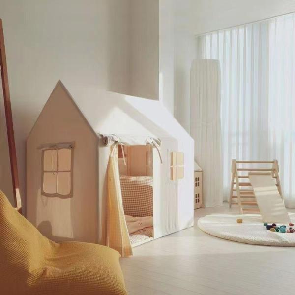 キッズテント 室内テント 子供用ハウステント キャンプごっこ  テントハウス おもちゃ 秘密基地 収...