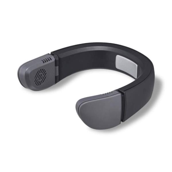 【中古】ドウシシャ 携帯扇風機 ネックファン ハイブリッド式 Tempo(テンポ) 2電源対応(充電...