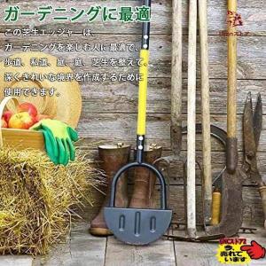芝生カッター 芝生手入具 ターフカッター ステ...の詳細画像1