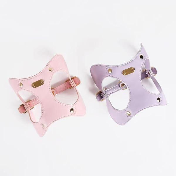 犬用ハーネス 八の字 メガネ型 ウォータープルーフ 柔らかい胴輪で小型?中型犬猫に対応 おしゃれで安...