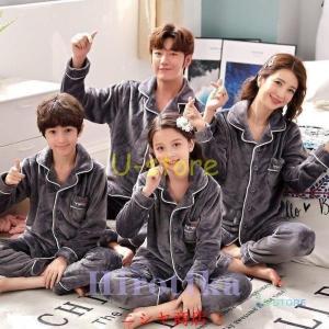 パジャマ 親子 ペアルック 春 秋 冬 部屋着...の詳細画像5