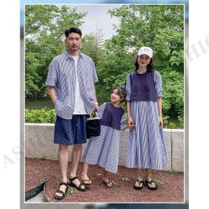 リンクコーデ 親子セット 親子ペアルック シャ...の詳細画像2