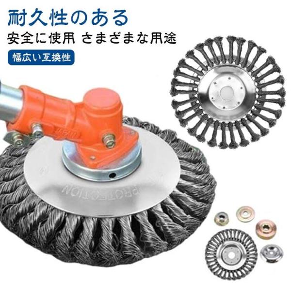 草刈機用チップソー 草刈り機 1個入れ 軽量タイプ 草刈器交換用ヘッド 刈払い 替え刃 芝刈り機ヘッ...