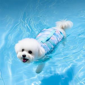 犬服 水着 中 犬用 水遊び トレーナー 救命...の詳細画像1