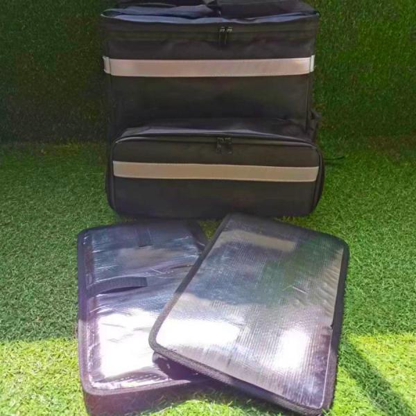 デリバリーバッグ 出前館 ウーバーイーツ 保温 保冷 防水 配達バッグ 50L ピザ 寿司入り 拡張...