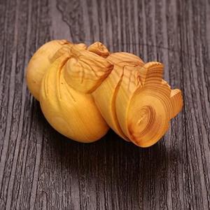 仏像 木彫り ミニ 布袋様 置物 ツゲ製高級木...の詳細画像4