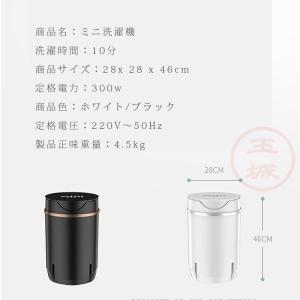洗濯機 小型 脱水機 ミニ 軽量 簡易洗濯機 ...の詳細画像4