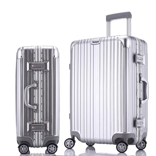 スーツケース 機内持ち込み アルミ 2024 軽量 S サイズ 小型 おしゃれ 海外旅行 メンズ 4...