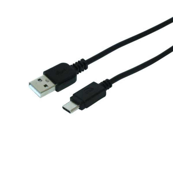 発熱感知センサー搭載 USB Type-Cケーブル 0.5m SCC-SF05/BK