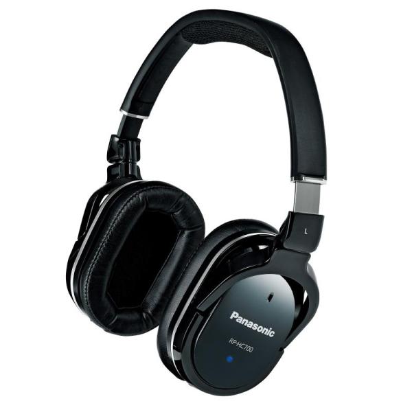 【中古】Panasonic ステレオヘッドホン アウトドアヘッドホン ブラック RP-HC700-K