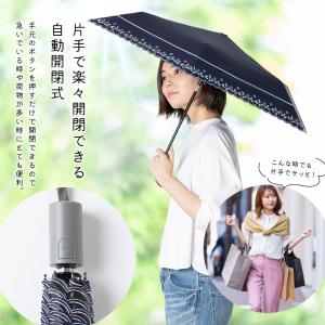 日傘 晴雨兼用 レディース 50cm 自動開閉...の詳細画像1