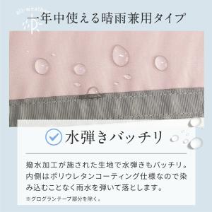 完全遮光 日傘 遮光率100% 晴雨 兼用 傘...の詳細画像5