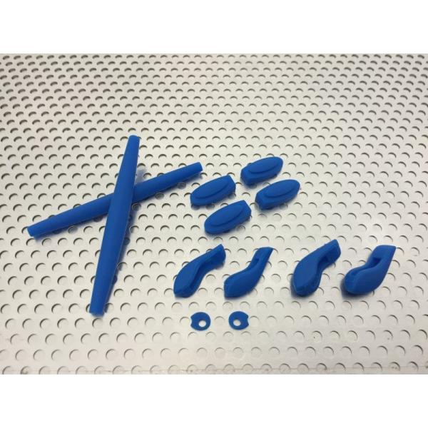 LINEGEAR　オークリー　ジュリエット用　コンプリートラバーセット　ブルー　青　Oakley　X...