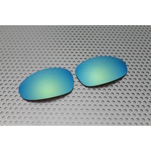 LINEGEAR オークリー ジュリエット用 偏光レンズ UV420 24Kゴールド