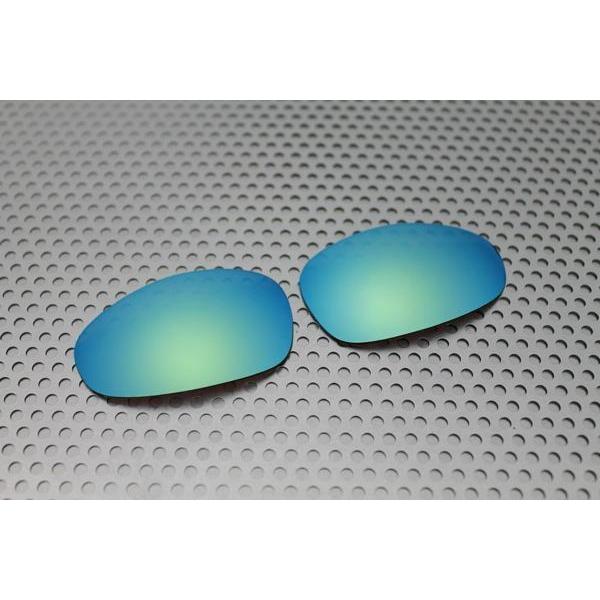 LINEGEAR　オークリー　ジュリエット用交換レンズ　ポリカレンズ　ターコイズブルー　Oakley...
