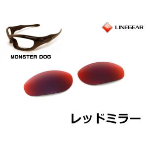 LINEGEAR オークリー モンスタードッグ用交換レンズ ポリカレンズ
