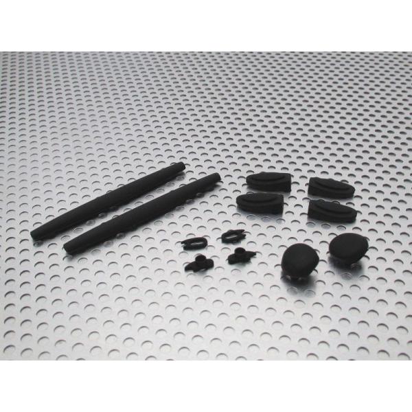 LINEGEAR　オークリー　ロメオ１用　コンプリートラバーセット　ブラック　黒　Oakley　X-...