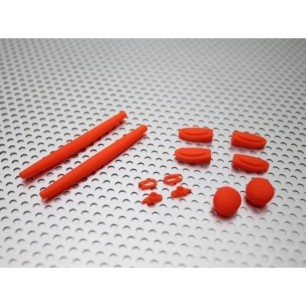 LINEGEAR　オークリー　ロメオ１用　コンプリートラバーセット　オレンジ　Oakley　X-Me...