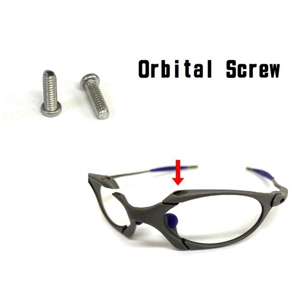 LINEGEAR　オークリー　ロメオ１　オービタルスクリュー　２本組　Oakley　Romeo1