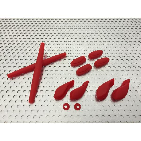 LINEGEAR　オークリー　X-Metal XX用　コンプリートラバーセット　レッド　赤　Oakl...