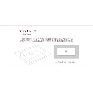 リネン ベッドカバーセット シングルロング 3...の詳細画像2