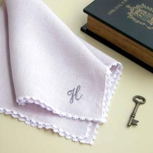汕頭手刺繍 ハンカチ ヘリテージ 7505 | ブライダル 結婚式 フォーマル