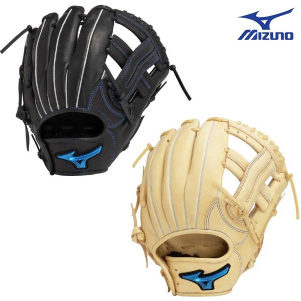 ミズノ ソフトボール グラブ グローブ 内野手向け ウィルドライブ ブルー ウィルドラ サイズ8 右...