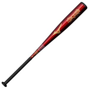 ミズノ 野球 軟式金属バット 84cm 平均710g 超々ジュラルミン トップバランス WILLDRIVE RED 1CJMR16484【プレゼントラッピング不可】｜liner