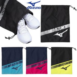 ミズノ シューズ袋 シューズ スパイク 靴 収納 袋 ケース L34×H42cm MIZUNO バッグ 33JMB003｜ライナースポーツ