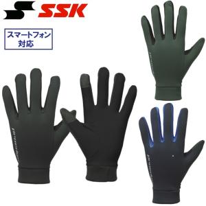 SSK 野球 防寒手袋 スマホ対応 トレーニング手袋 ウインター手袋