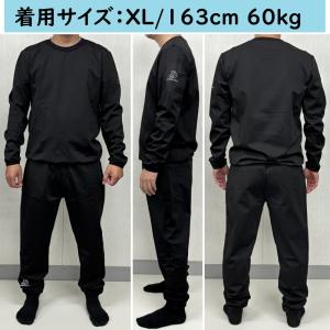 プルオーバー サウナスーツ 上下セット ストレ...の詳細画像3