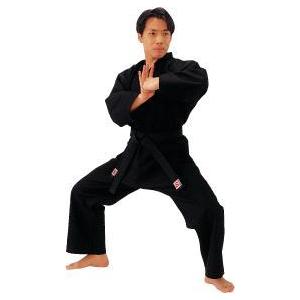 【九櫻】空手着【3号/身長160〜170cm】R3N 黒11号/師範・有段者向け空手衣(上下セット)