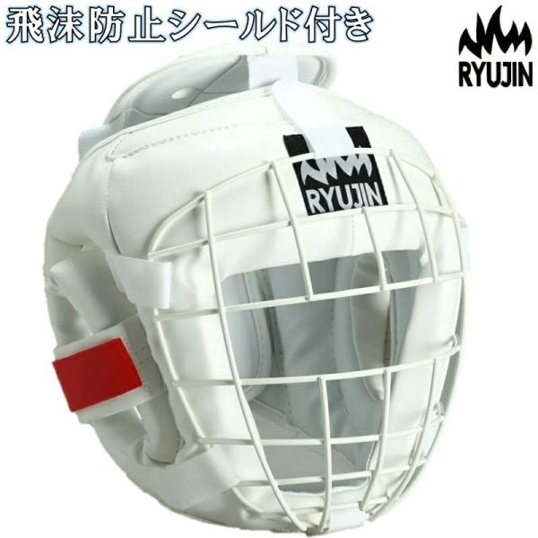 【サイズ交換送料無料】軽量モデル リュウジン RYUJIN 飛沫防止シールド付き ニューアイアン ヘ...