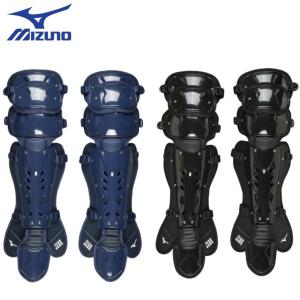 Mizuno ブラック レガース Mサイズ MIZUNO ミズノ 野球 軟式キャッチャーレガーズ Mサイズ(身長165