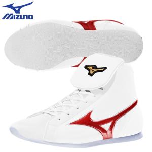 ミズノ ボクシングシューズ イージースペクトラ 05シルバー×52ゴールド縁取り MIZUNO ミズノ ボクシングシューズ イージースペクトラ 05