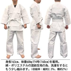 【0〜3.5号】東海堂 空手着 上下セット 白...の詳細画像1