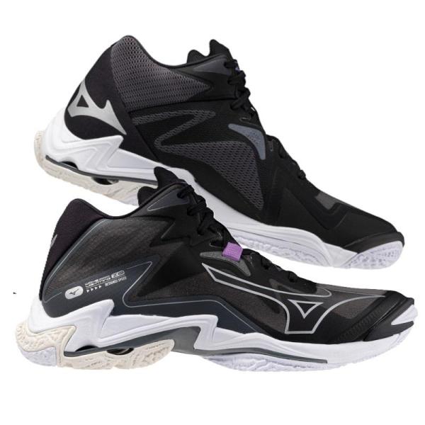 ブラックのみ ミズノ バレーボール バレーボールシューズ ウエーブライトニング Z8 MID シュー...