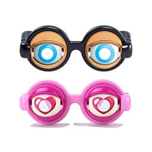 RITALT クレイジーアイズ ２個セット ザコシショウ メガネ 眼鏡 面白いメガネ パーティーグッズ おもしろグッズ