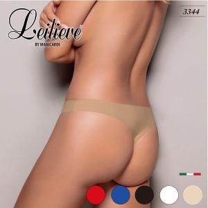 Leilieve／レイリエヴ/INVISIBLE/ イタリアインポート  Tバックショーツ 2WAYストレッチ Gストリング シームレス カットオフ｜lingerie-felice