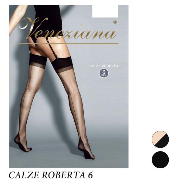 Veneziana CALZE ROBERTA 6 ロベルタ イタリアインポートガーターストッキング...