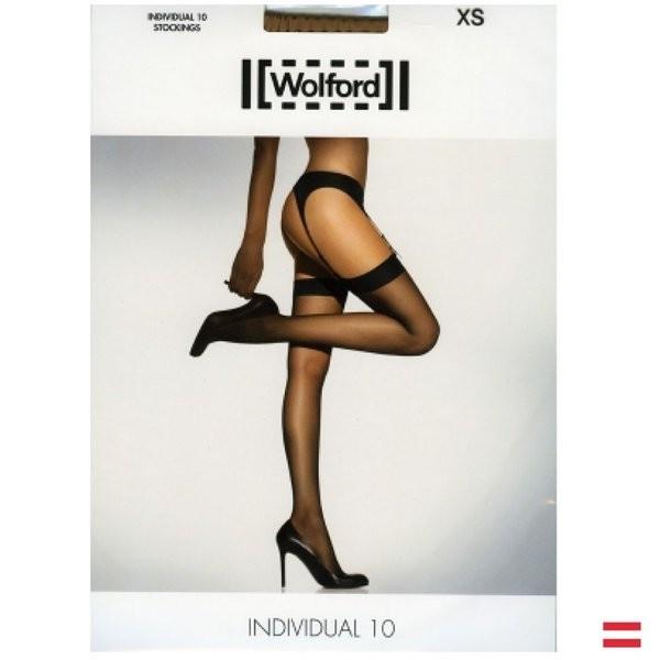 ガーターストッキング　10デニール　Wolford（ウォルフォード）INDIVIDUAL（インディヴ...