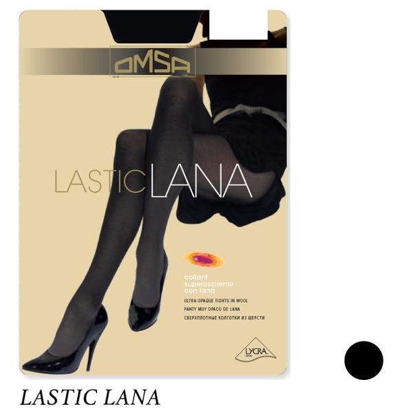 OMSA SUPERCOPRENTI LASTIC LANA インポートタイツ ウール  幅広ウエス...