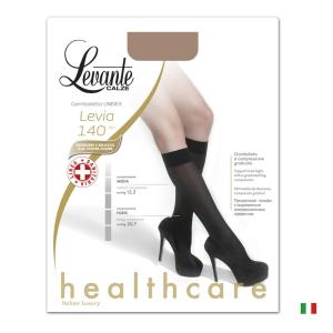 ニーハイタイツ 140デニール LEVANTE Levia140 Gambaletto UNISEX 直輸入イタリアレッグウェア 男女兼用スーパーサポート｜lingerie-felice