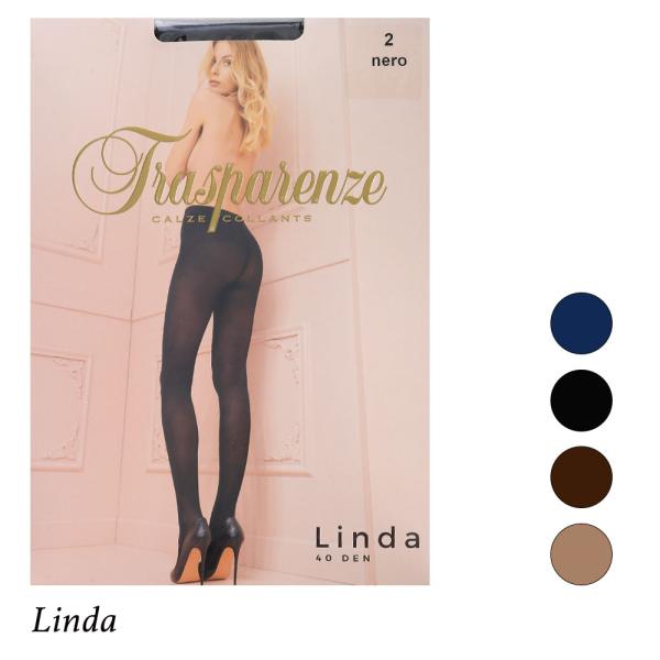 Trasparenze CLASSICO Linda イタリアインポートタイツ40デニール マイクロ...