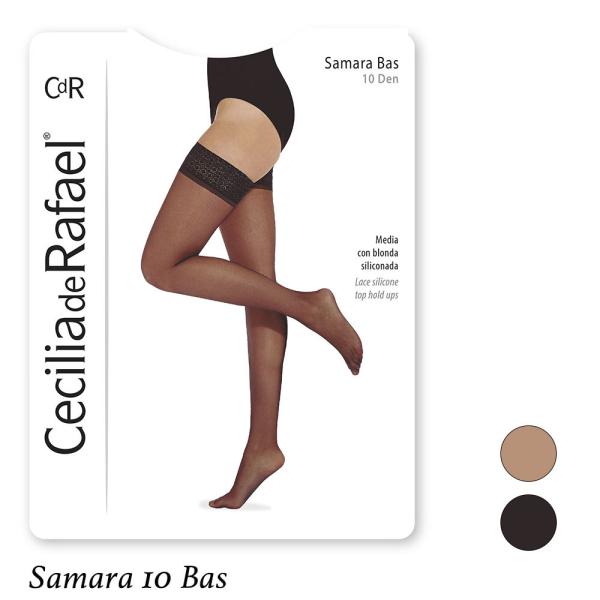 Cecilia de Rafael Samara 10 Bas スペイン直輸入 ガーターストッキング...