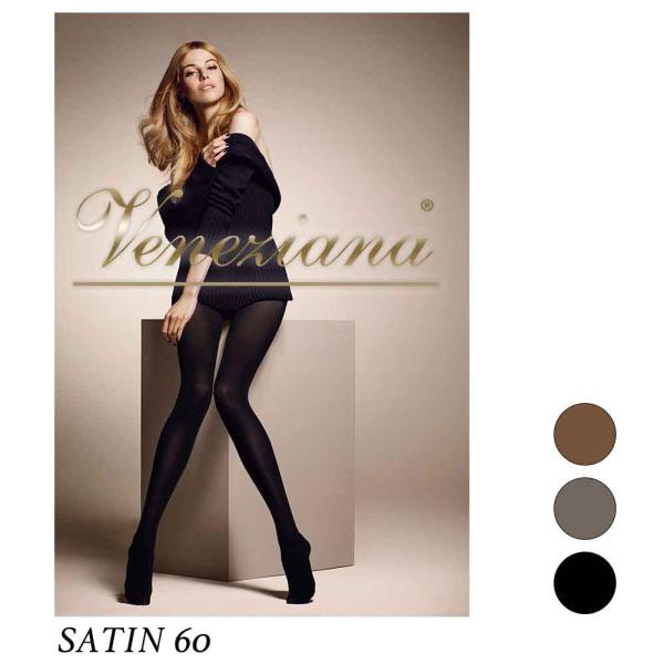 Veneziana SATIN 60 CLASSIC COLLECTION イタリア直輸入タイツ 6...