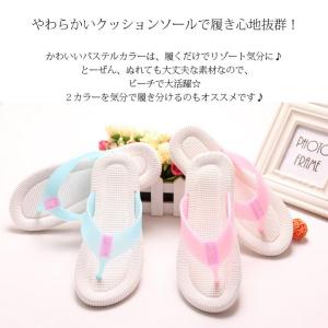 ビーチサンダル サンダル 海 夏 砂浜 レディ...の詳細画像1