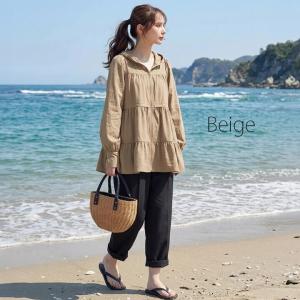 ラッシュガード フード付き 水着 UVカット ...の詳細画像3